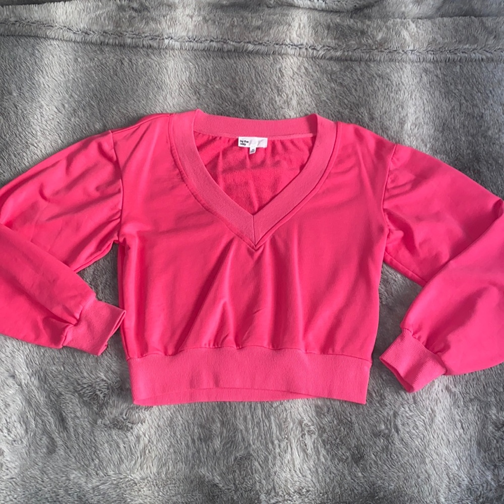 by the way. V Neck Sweater